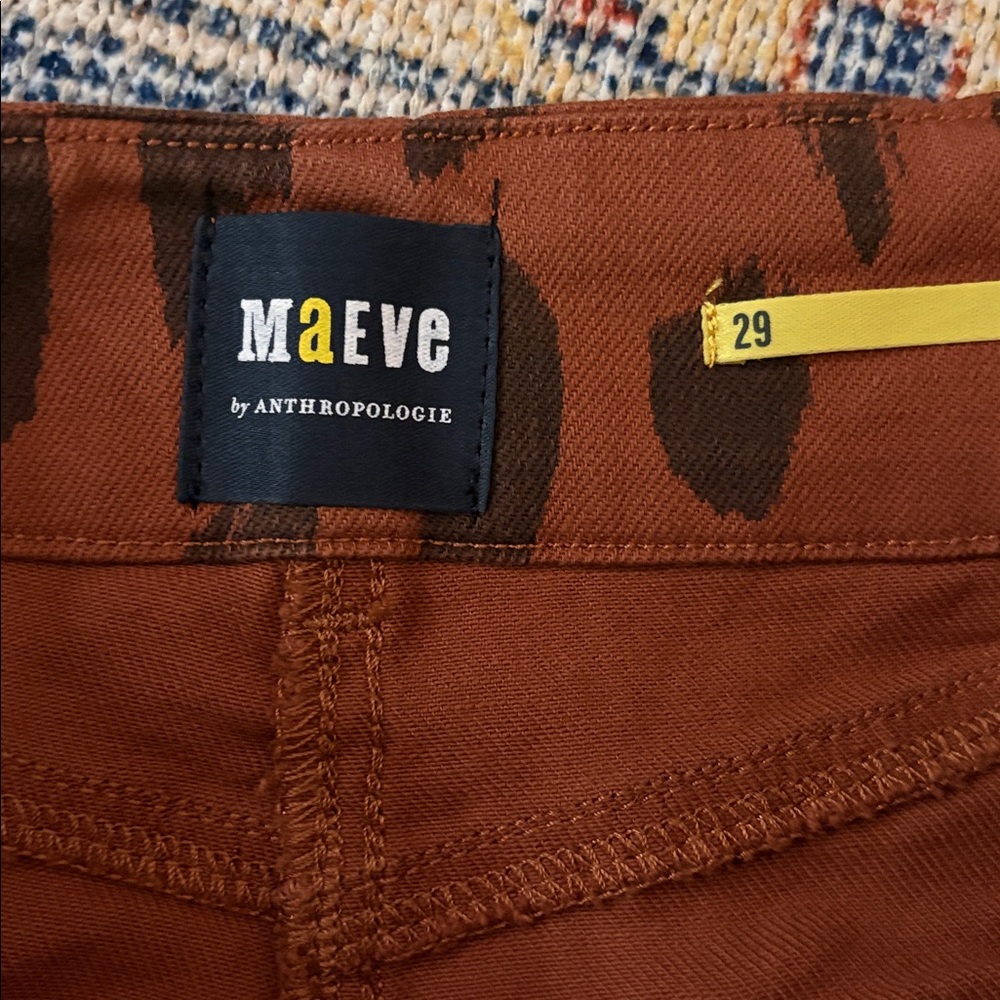 Maeve The Junie High Rise Flare Jeans SZ 29 EUC - Picture 5 of 7